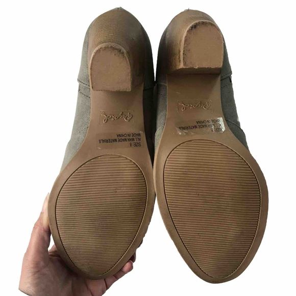 Quipid Sage Green Ankle Boots Size 8 - Picture 11 of 11